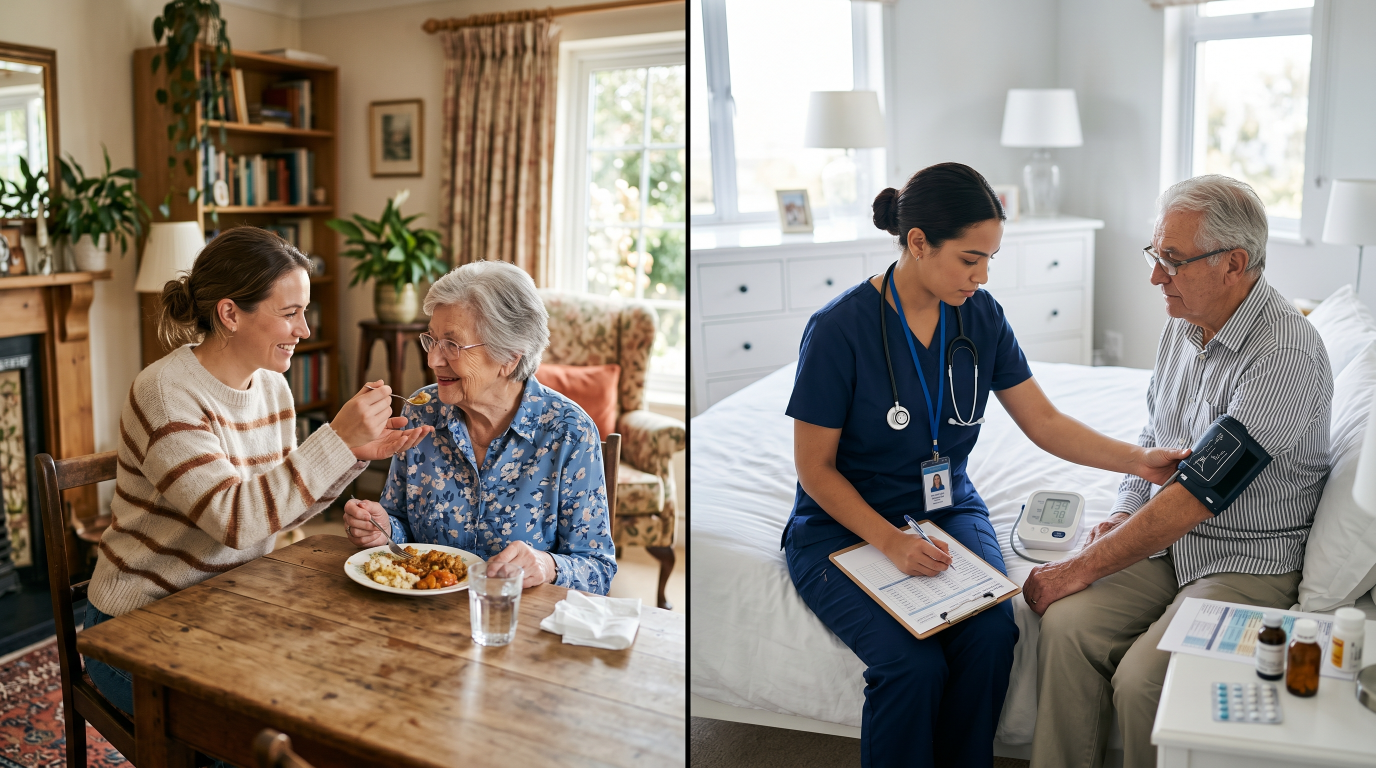 What Is the Difference Between Home Care and Home Health Care 
